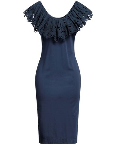 Shiki Midi Dress - Blue