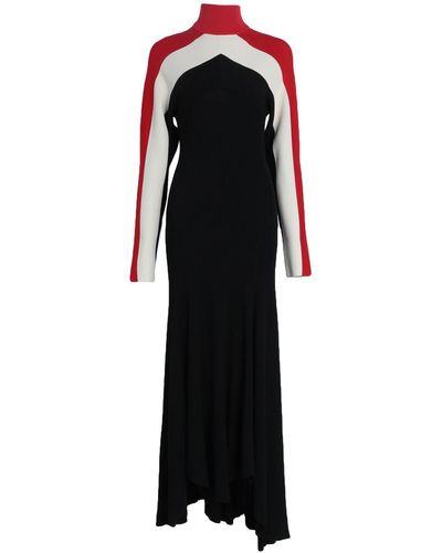 Jil Sander Maxi Dress Cotton, Wool, Viscose, Polyester - Black