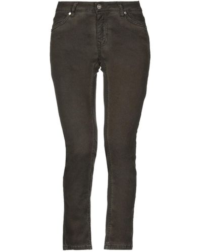 Twin Set Cropped Jeans - Grau