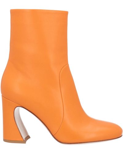 Gianvito Rossi Ankle Boots - Orange
