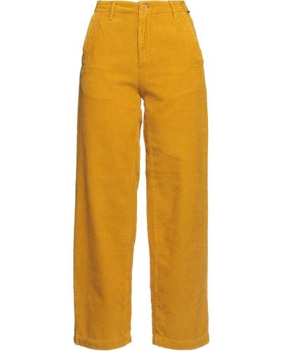 Napapijri Trousers - Yellow