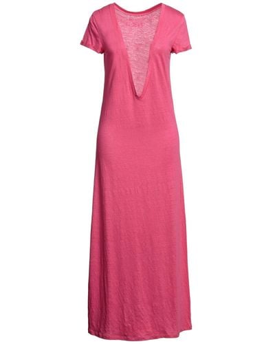 Majestic Filatures Midi Dress - Pink