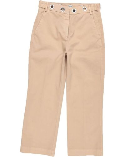 Pinko Cropped Trousers - Natural