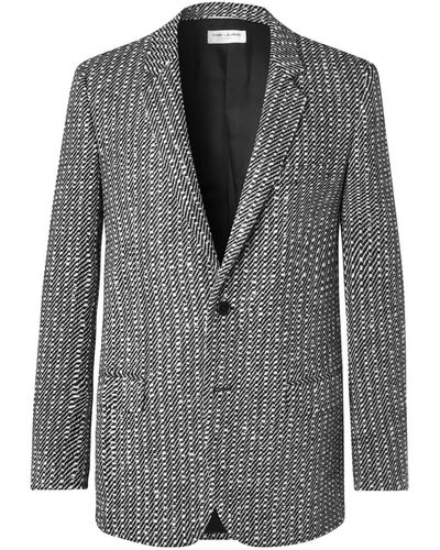 Saint Laurent Suit Jacket - Gray