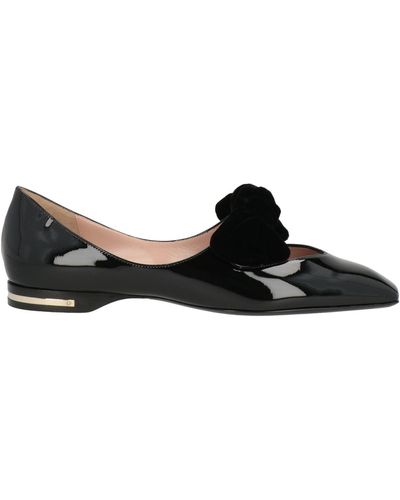 Giorgio Armani Ballet Flats - Black