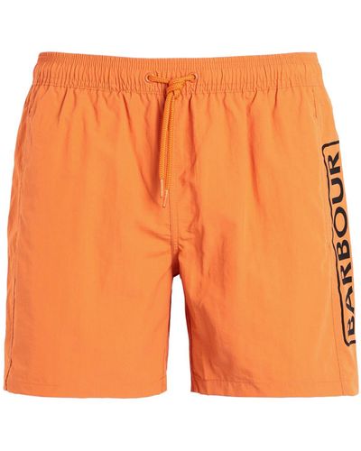 Barbour Swim Trunks - Orange