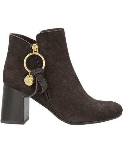See By Chloé Ankle Boots - Grey