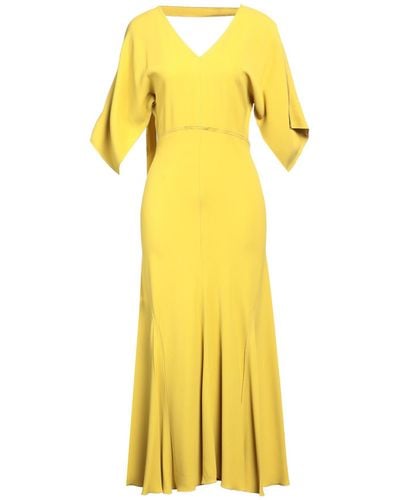 Victoria Beckham Maxi Dress - Yellow