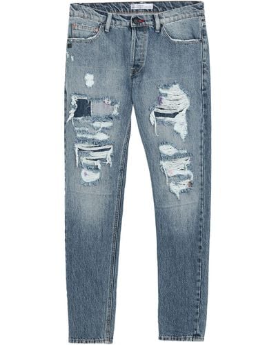 Grey Daniele Alessandrini Jeans - Blue