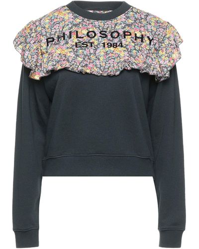 Philosophy Di Lorenzo Serafini Sweatshirt Cotton, Elastane - Black