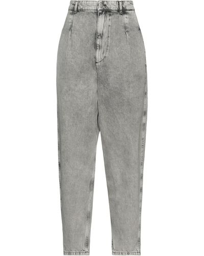 Twin Set Pantalon en jean - Gris