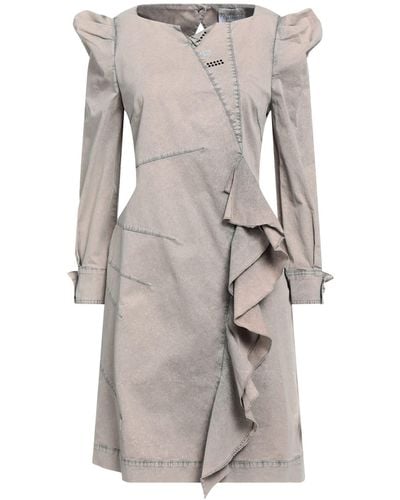 ELISA CAVALETTI by DANIELA DALLAVALLE Mini Dress - Gray