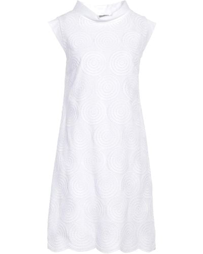 D.exterior Mini-Kleid - Weiß
