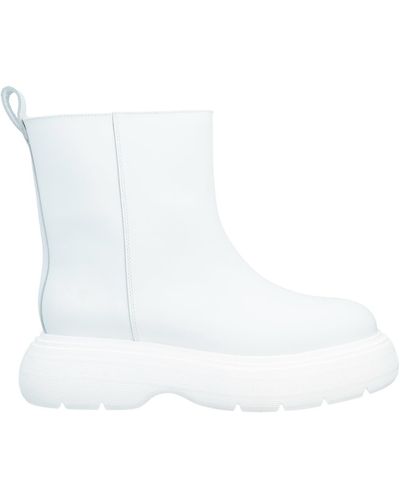 GIA COUTURE Ankle Boots - White