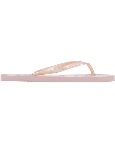 Emporio Armani Toe Post Sandals - Pink