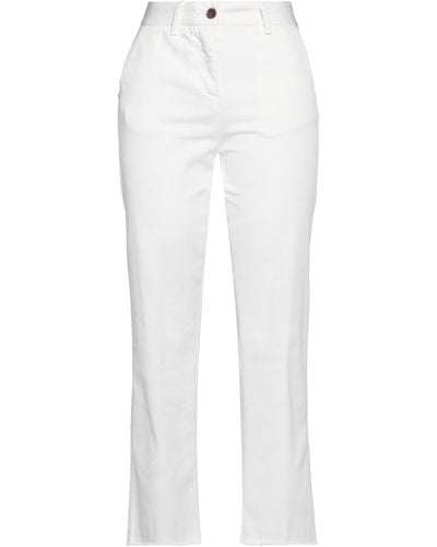 White Sand Trousers - White