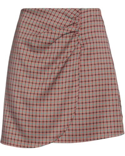 Compañía Fantástica Mini Skirt - Brown