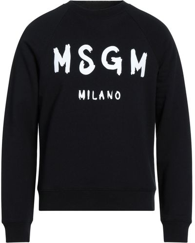 MSGM Sweatshirt Cotton - Black