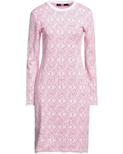 Karl Lagerfeld Mini Dress - Pink