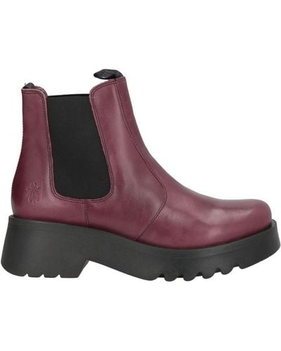 Fly London Ankle Boots - Purple