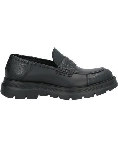 Giovanni Conti Loafers Leather - Black