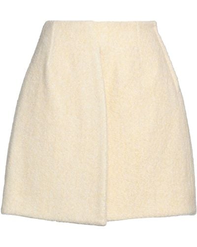 Jil Sander Mini Skirt - Natural