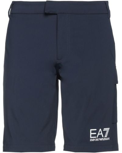 EA7 Shorts et bermudas - Bleu