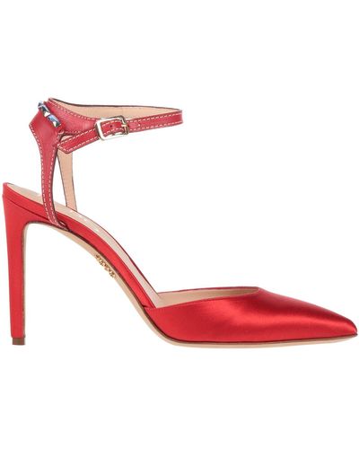 Rodo Court Shoes - Red