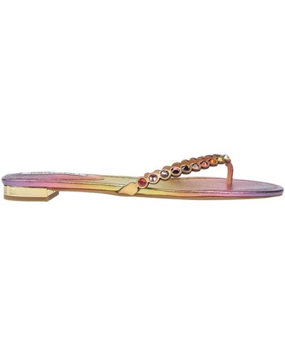 Aquazzura Toe Post Sandals - Multicolour