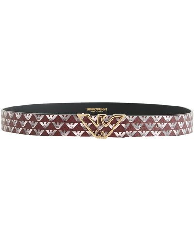 Emporio Armani Belt - White