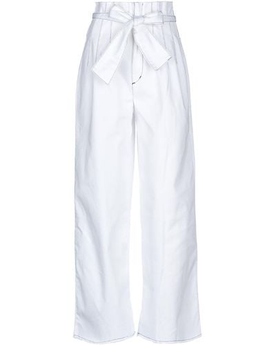 Shaft Trousers - White