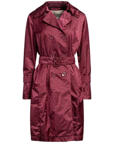 Herno Overcoat & Trench Coat - Red