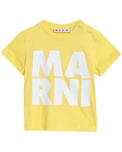 Marni T-Shirt Cotton - Yellow