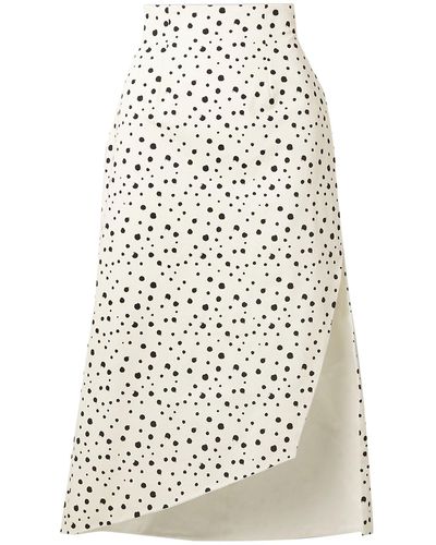 Silvia Tcherassi Midi Skirt - White