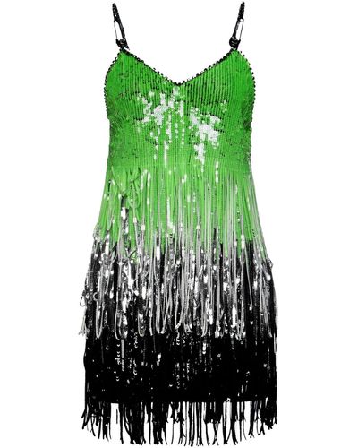 Philipp Plein Short Dress - Green