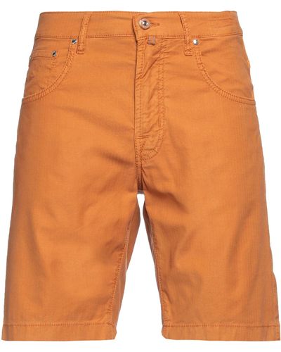 Jacob Coh?n Rust Shorts & Bermuda Shorts Cotton, Lyocell, Elastane - Orange