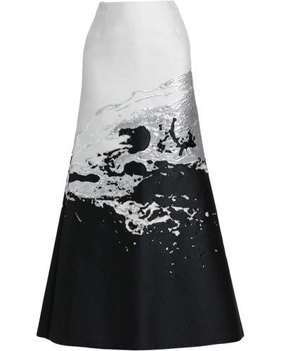 Alberta Ferretti Maxi Skirt - Multicolor