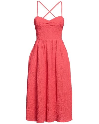 Desigual Midi Dress - Red