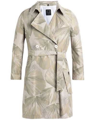 T-jacket By Tonello Sage Overcoat & Trench Coat Cotton, Polyester - Natural