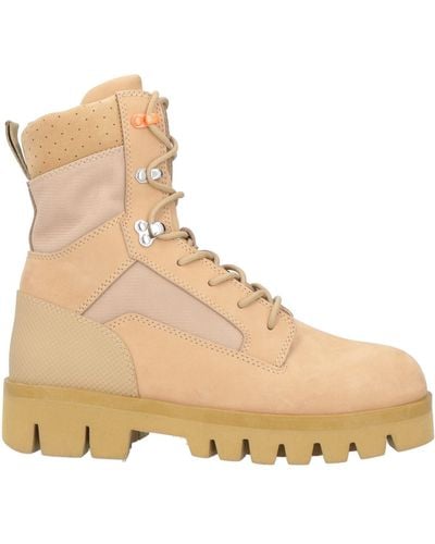 Heron Preston Ankle Boots - Natural