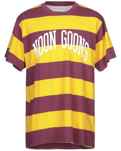 Noon Goons Logo Print Stripe T-shirt - Multicolor