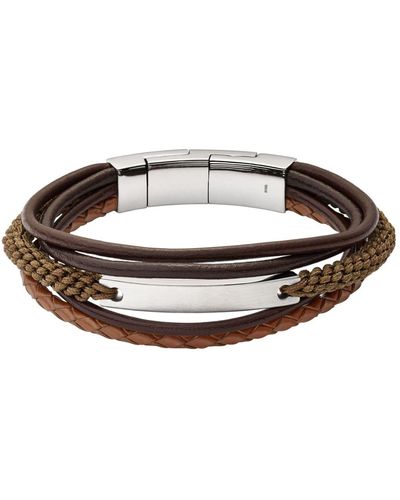 Fossil Pulsera - Marrón