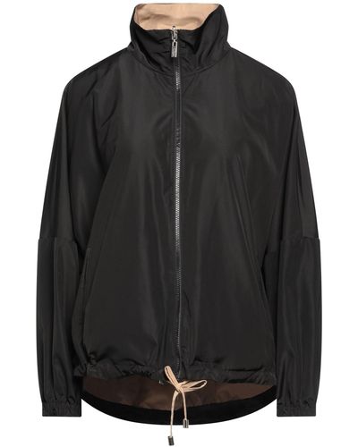 Clips Overcoat & Trench Coat - Black