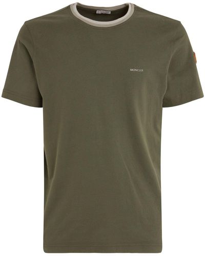 Moncler T-shirts - Grün