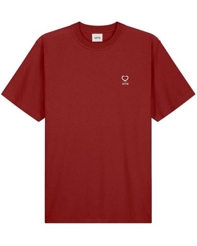 Arte' T-shirt - Rosso