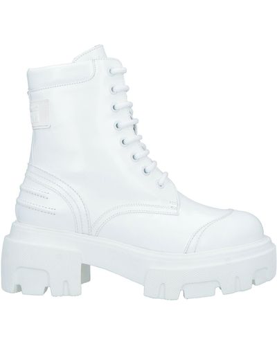 MSGM Bottines - Blanc