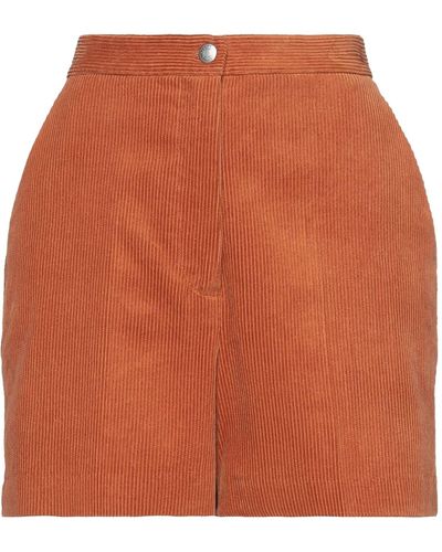 ALEXACHUNG Shorts & Bermuda Shorts - Orange