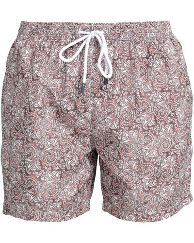 Barba Napoli Swim Trunks - Gray