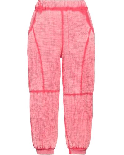 Boutique De La Femme Cropped Trousers - Pink