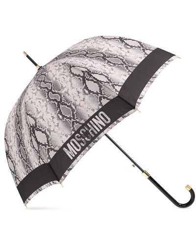 Moschino Regenschirm - Grau